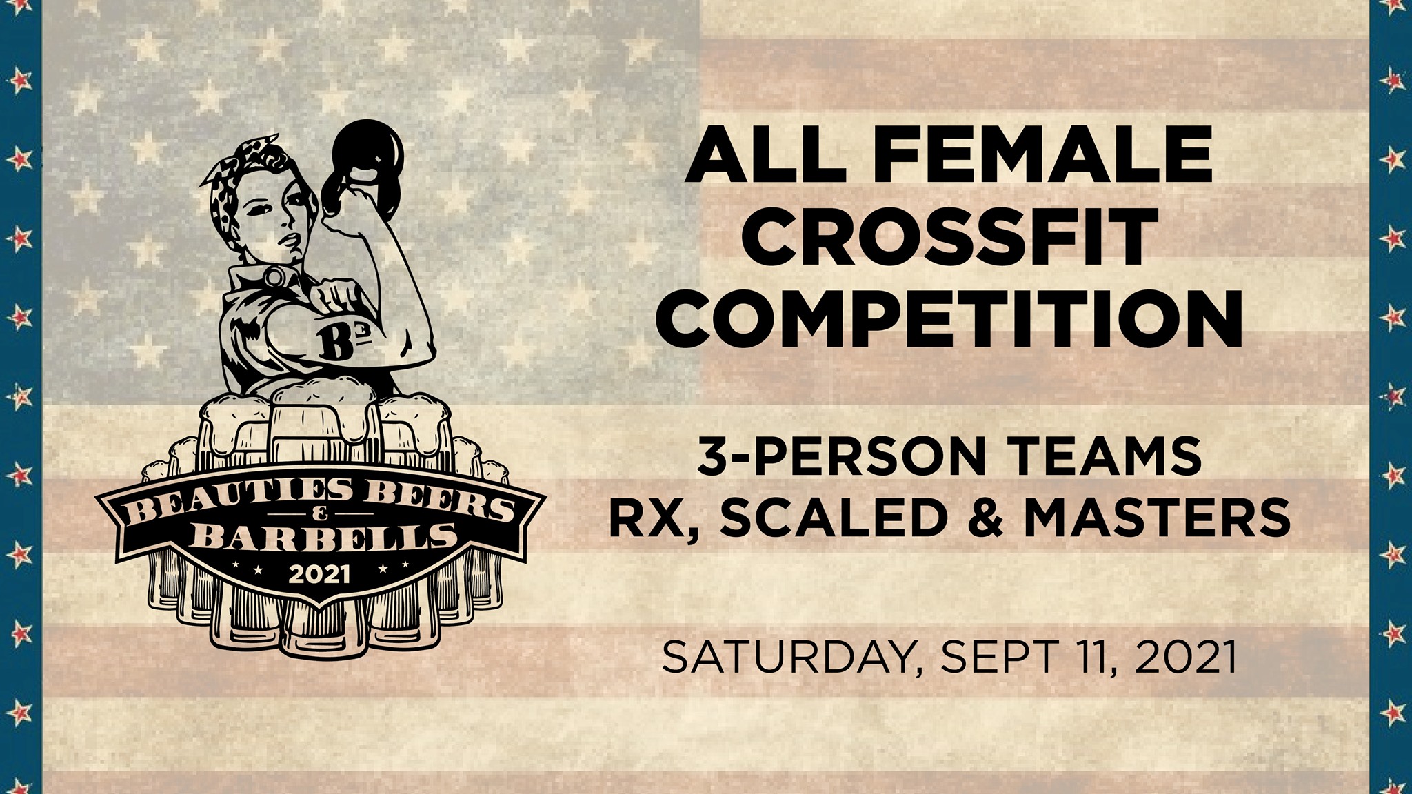 B3 Beauties, Beers, and Barbells Competitors Calendar
