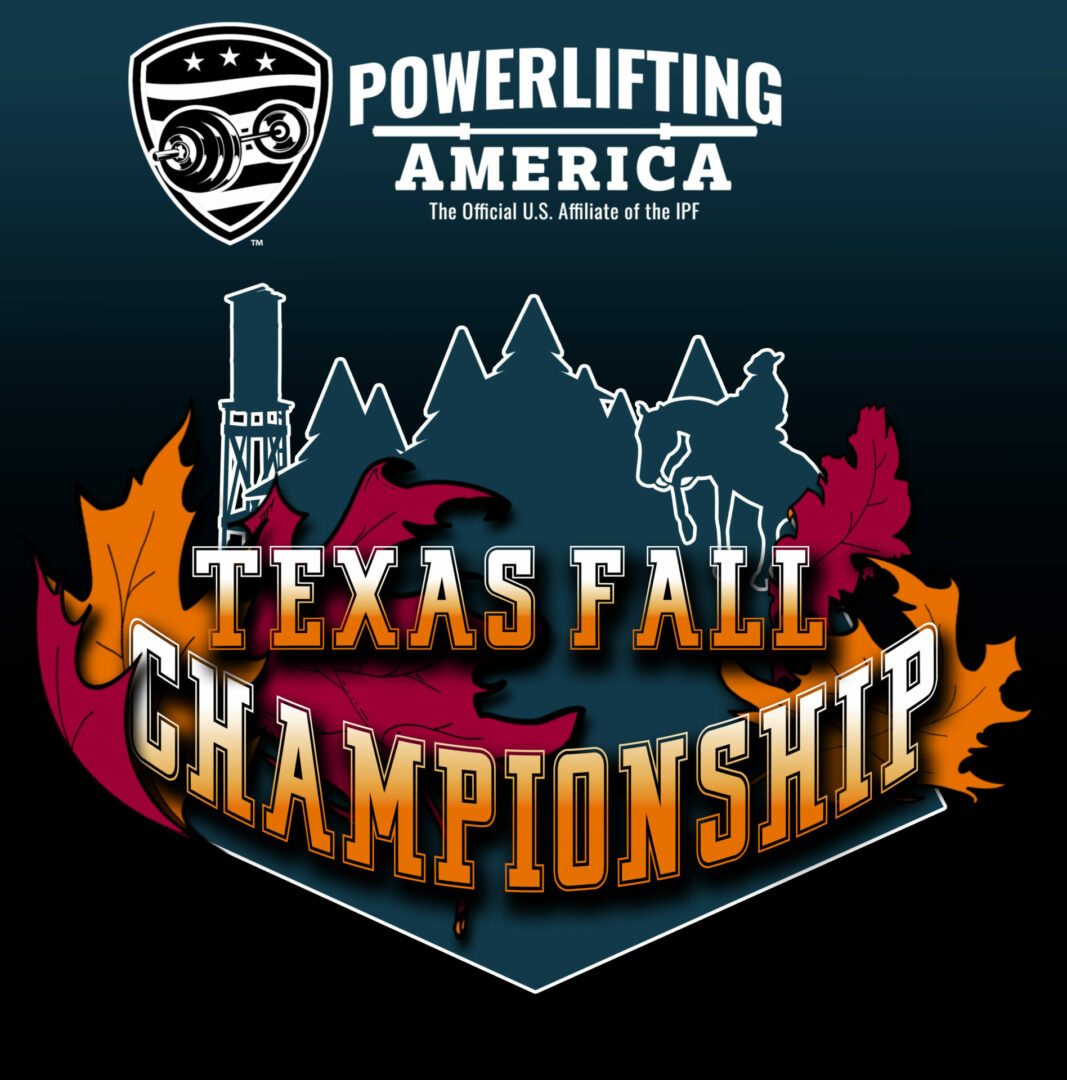 2023 Powerlifting America Texas Fall Championship Competitors Calendar
